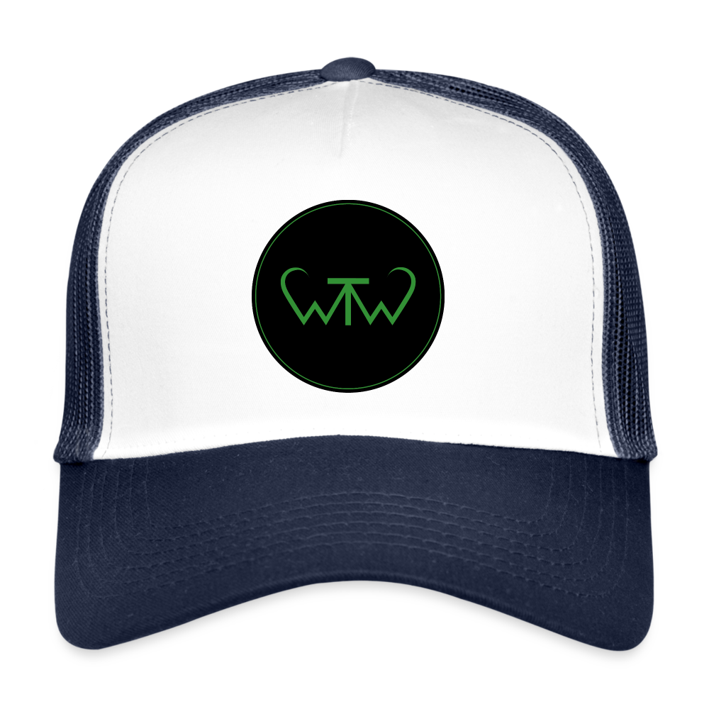 Wish To Wonder - WTW | Trucker Cap - white/navy