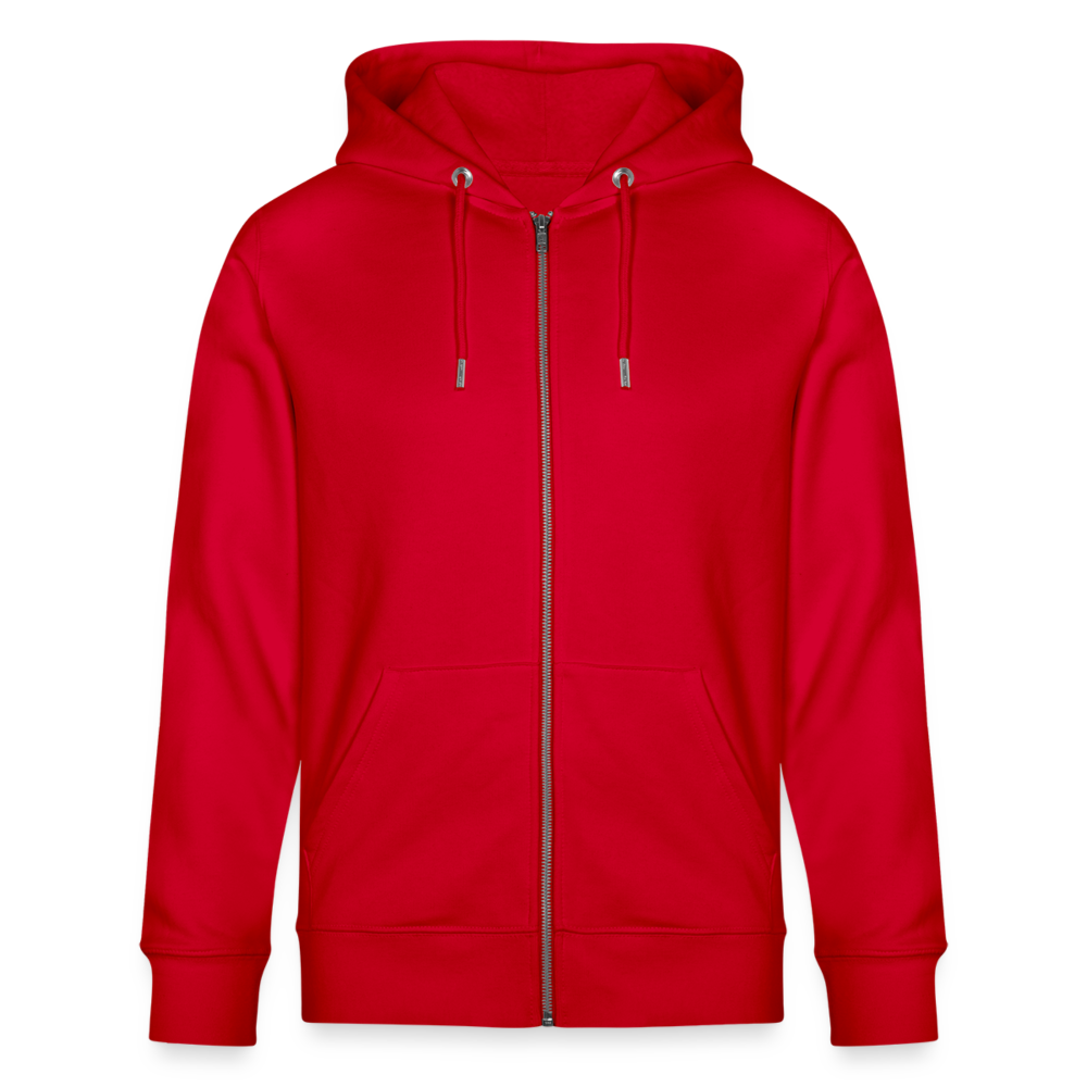 Wish To Wonder - Welcome To Wonderland |  Unisex Organic Hooded Jacket - red