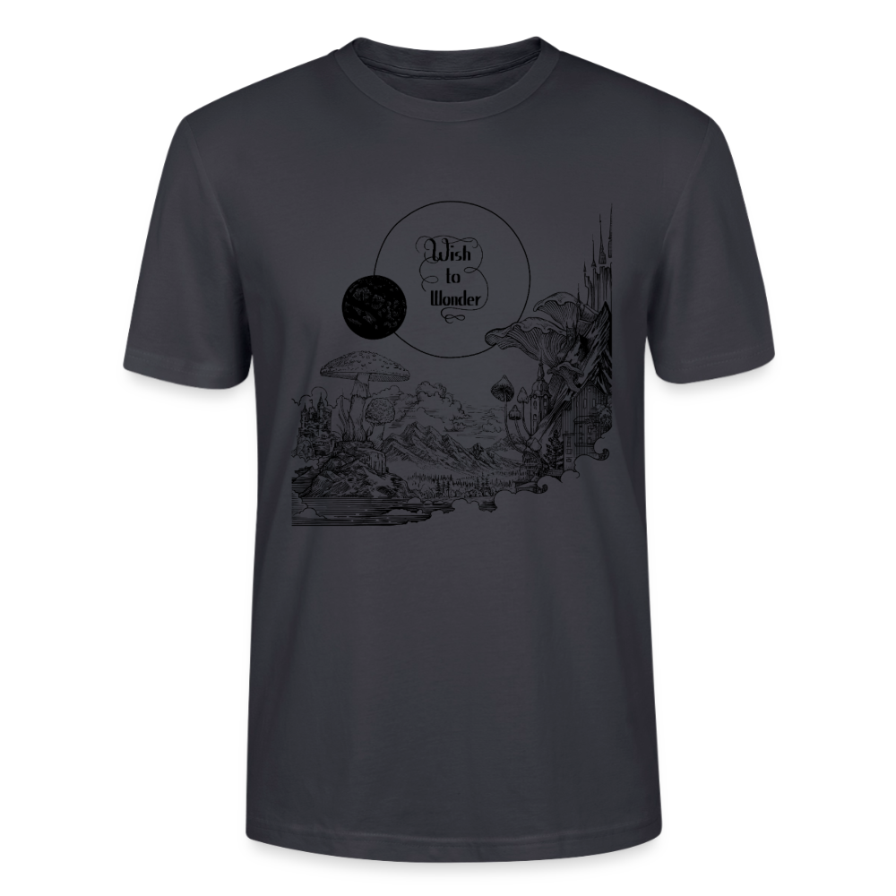 WTW - Welcome To Wonderland black print | Stanley/Stella CRAFTER Unisex T-Shirt - India Ink Grey