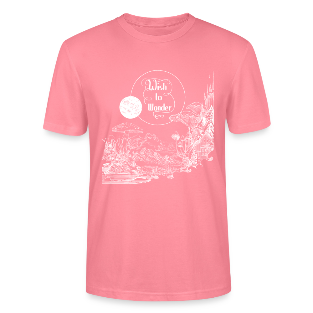 WTW - Welcome To Wonderland white print | Stanley/Stella CRAFTER Unisex T-Shirt - pink joy 