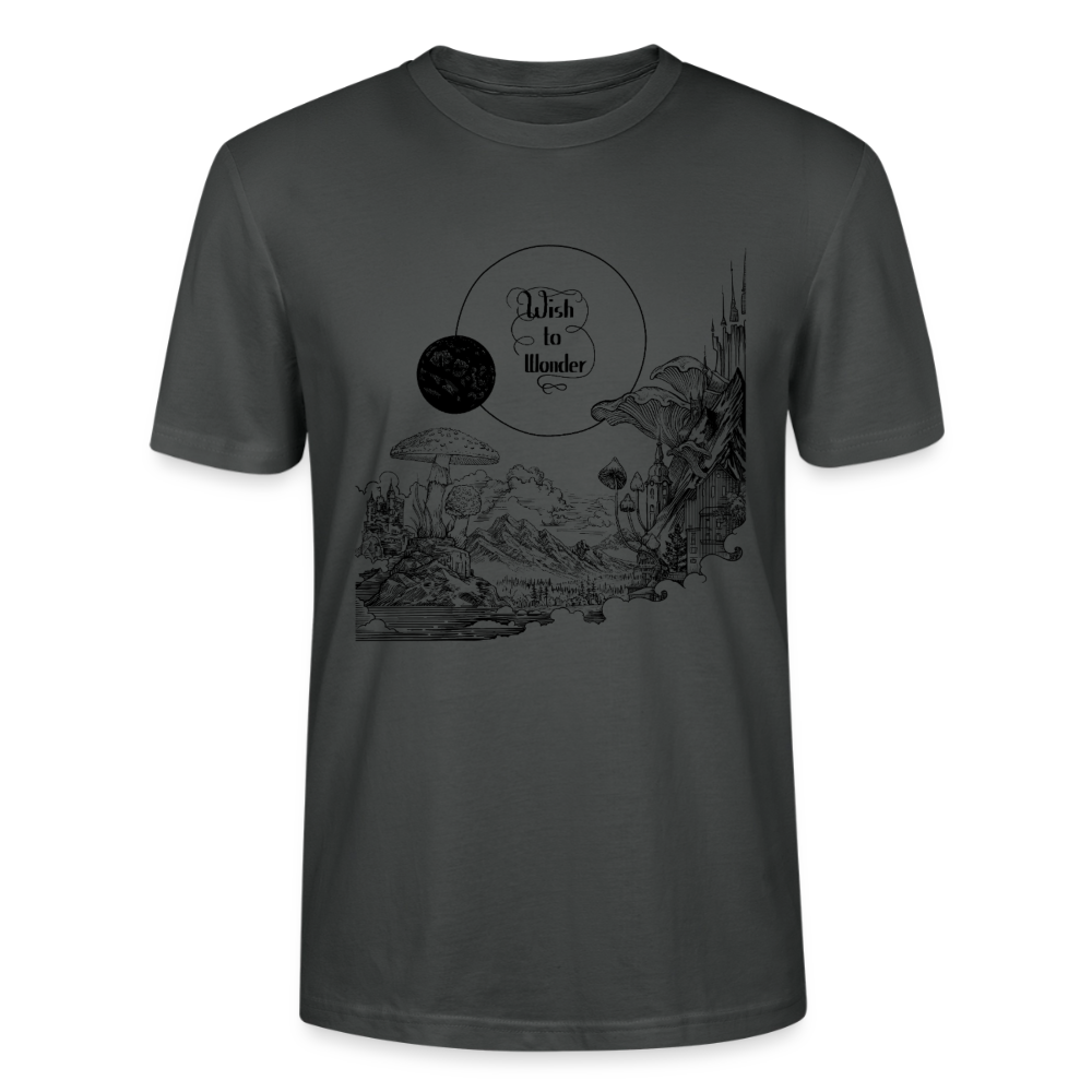 WTW - Welcome To Wonderland black print | Stanley/Stella CRAFTER Unisex T-Shirt - anthracite