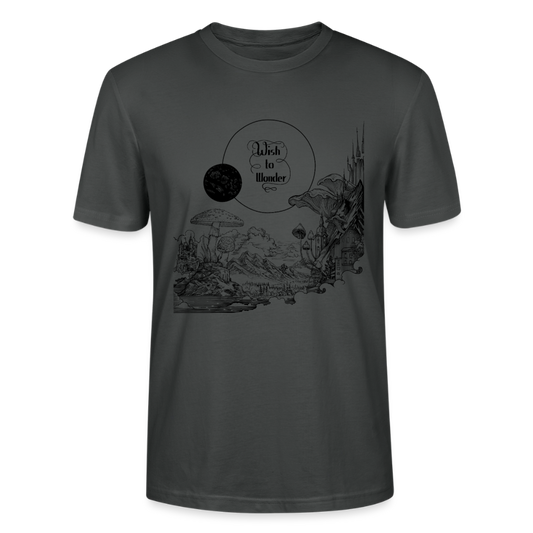 WTW - Welcome To Wonderland black print | Stanley/Stella CRAFTER Unisex T-Shirt - anthracite