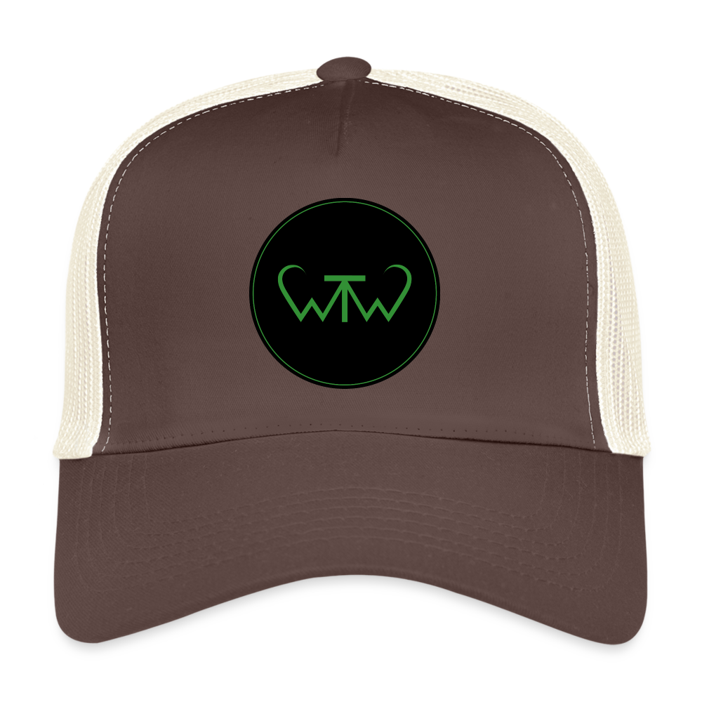 Wish To Wonder - WTW | Trucker Cap - brown/beige