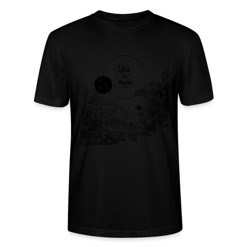 WTW - Welcome To Wonderland black print | Stanley/Stella CRAFTER Unisex T-Shirt - black