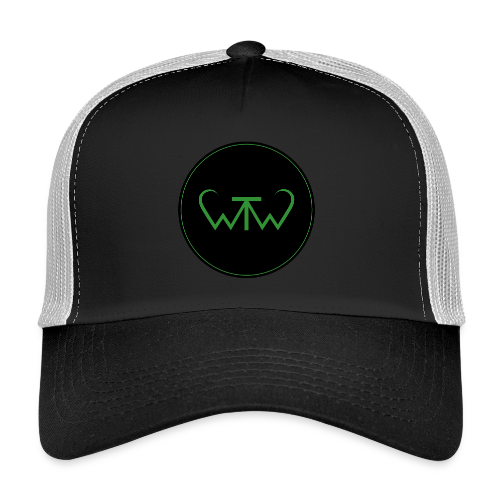 Wish To Wonder - WTW | Trucker Cap - black/stone grey