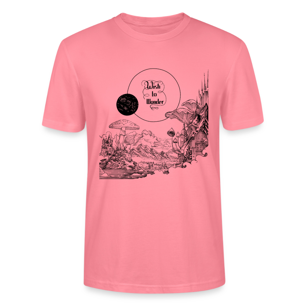 WTW - Welcome To Wonderland black print | Stanley/Stella CRAFTER Unisex T-Shirt - pink joy 