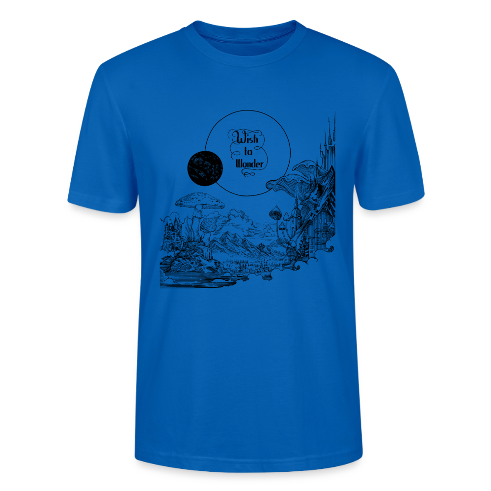 WTW - Welcome To Wonderland black print | Stanley/Stella CRAFTER Unisex T-Shirt - peacock-blue